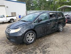 Salvage cars for sale at Austell, GA auction: 2011 Honda Odyssey EXL