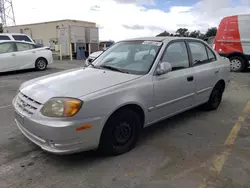 Salvage cars for sale from Copart Hayward, CA: 2004 Hyundai Accent GL