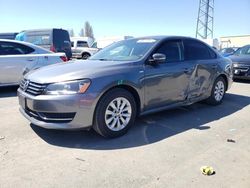 Volkswagen salvage cars for sale: 2014 Volkswagen Passat S