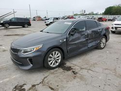 Salvage cars for sale from Copart Oklahoma City, OK: 2018 KIA Optima LX