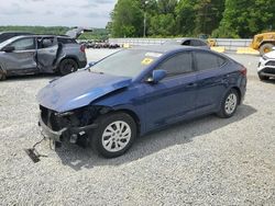 Salvage cars for sale at Concord, NC auction: 2018 Hyundai Elantra SE