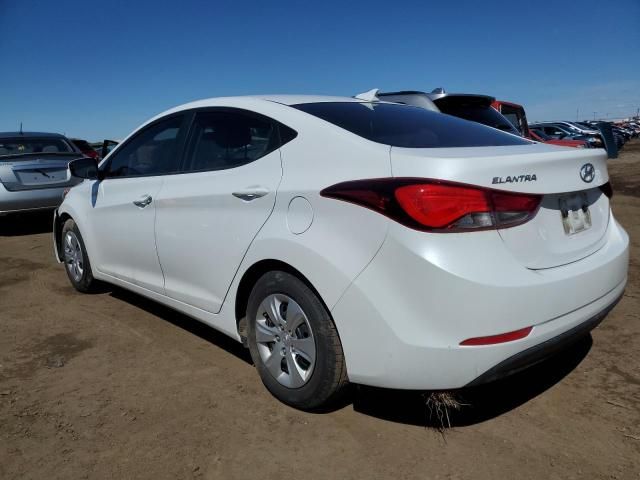 2016 Hyundai Elantra SE