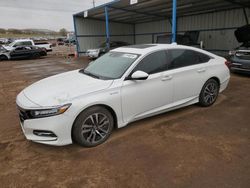 Salvage cars for sale at Colorado Springs, CO auction: 2019 Honda Accord Hybrid EXL