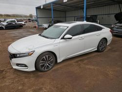 Carros salvage sin ofertas aún a la venta en subasta: 2019 Honda Accord Hybrid EXL