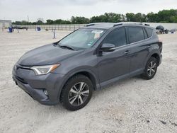 Salvage cars for sale at New Braunfels, TX auction: 2016 Toyota Rav4 XLE