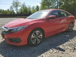 Salvage cars for sale from Copart Waldorf, MD: 2017 Honda Civic EX