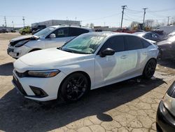 Vehiculos salvage en venta de Copart Chicago Heights, IL: 2022 Honda Civic Sport