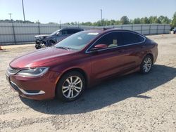Salvage cars for sale at Lumberton, NC auction: 2015 Chrysler 200 Limited