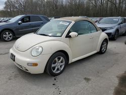 Volkswagen salvage cars for sale: 2004 Volkswagen New Beetle GLS