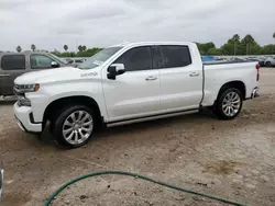 Salvage cars for sale from Copart Mercedes, TX: 2020 Chevrolet Silverado K1500 High Country