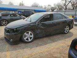 Salvage cars for sale at Wichita, KS auction: 2012 Toyota Camry Base