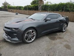 Salvage cars for sale from Copart San Martin, CA: 2017 Chevrolet Camaro SS
