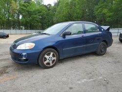 Salvage cars for sale at Austell, GA auction: 2008 Toyota Corolla CE