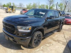 Salvage cars for sale at Bridgeton, MO auction: 2020 Dodge 1500 Laramie