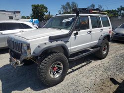 Jeep salvage cars for sale: 1988 Jeep Cherokee Laredo