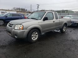 Salvage cars for sale at New Britain, CT auction: 2001 Nissan Frontier King Cab XE