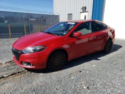 Salvage cars for sale from Copart Elmsdale, NS: 2015 Dodge Dart GT