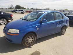 Salvage cars for sale from Copart Nampa, ID: 2005 Chevrolet Aveo Base