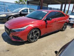 Salvage vehicles for parts for sale at auction: 2023 Hyundai Elantra N Line