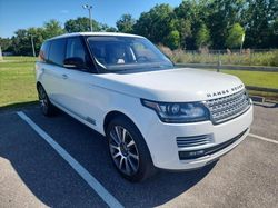 Salvage cars for sale from Copart Riverview, FL: 2014 Land Rover Range Rover Autobiography