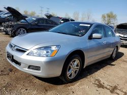 Salvage cars for sale from Copart Elgin, IL: 2007 Honda Accord SE