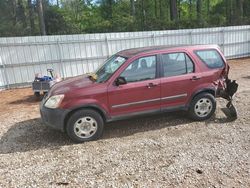 Salvage cars for sale at Knightdale, NC auction: 2006 Honda CR-V LX