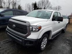 Salvage cars for sale from Copart East Granby, CT: 2018 Toyota Tundra Double Cab SR/SR5