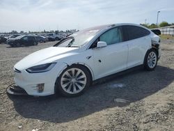 Salvage cars for sale at Sacramento, CA auction: 2018 Tesla Model X