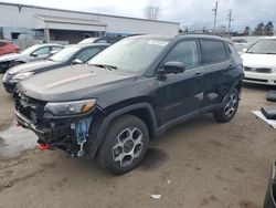 Salvage cars for sale from Copart New Britain, CT: 2022 Jeep Compass Trailhawk