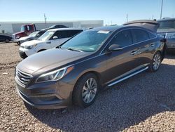 Salvage cars for sale from Copart Phoenix, AZ: 2017 Hyundai Sonata Sport