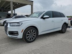 Audi Q7 salvage cars for sale: 2018 Audi Q7 Premium Plus