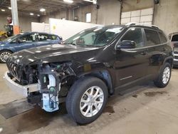 Salvage cars for sale from Copart Blaine, MN: 2017 Jeep Cherokee Latitude