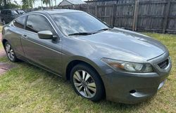 Vehiculos salvage en venta de Copart Homestead, FL: 2008 Honda Accord LX-S