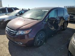 Salvage cars for sale from Copart Tucson, AZ: 2014 Honda Odyssey Touring