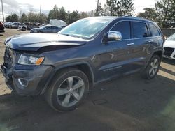 Salvage cars for sale at Denver, CO auction: 2014 Jeep Grand Cherokee Limited