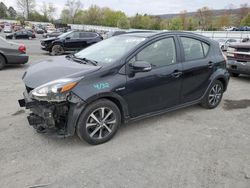 Salvage cars for sale from Copart Grantville, PA: 2018 Toyota Prius C