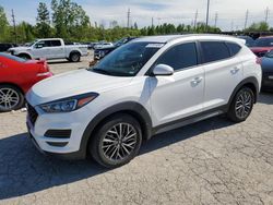 Salvage cars for sale at Bridgeton, MO auction: 2019 Hyundai Tucson Limited