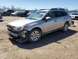 Salvage cars for sale from Copart Central Square, NY: 2018 Subaru Outback 2.5I Premium