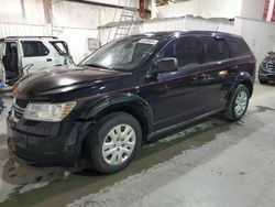 Salvage cars for sale from Copart Tulsa, OK: 2014 Dodge Journey SE