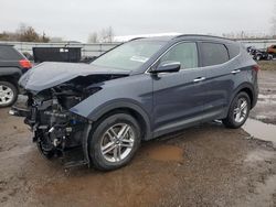 Salvage cars for sale from Copart Columbia Station, OH: 2017 Hyundai Santa FE Sport