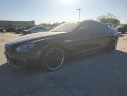 Vehiculos salvage en venta de Copart Wilmer, TX: 2014 BMW 640 I