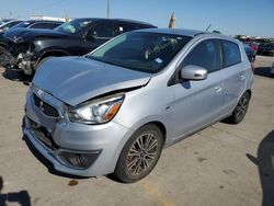 Salvage cars for sale at Grand Prairie, TX auction: 2017 Mitsubishi Mirage GT