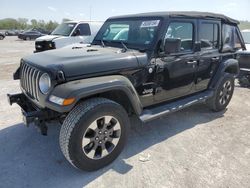 Salvage cars for sale from Copart Cahokia Heights, IL: 2018 Jeep Wrangler Unlimited Sahara