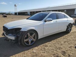 Salvage cars for sale at Phoenix, AZ auction: 2015 Mercedes-Benz S 550 4matic