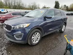 Salvage cars for sale at Portland, OR auction: 2016 KIA Sorento LX