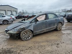 Salvage cars for sale from Copart Central Square, NY: 2009 Honda Civic EX
