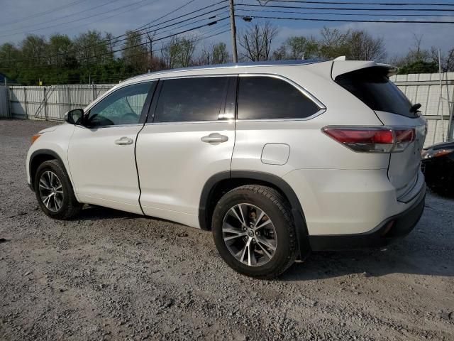 2016 Toyota Highlander XLE