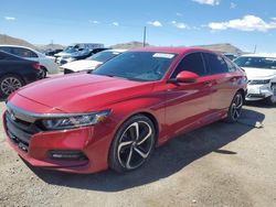 Salvage cars for sale at North Las Vegas, NV auction: 2020 Honda Accord Sport