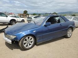 Salvage cars for sale from Copart San Martin, CA: 2005 BMW 325 CI