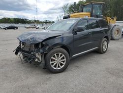 Salvage cars for sale at Dunn, NC auction: 2014 Dodge Durango SXT